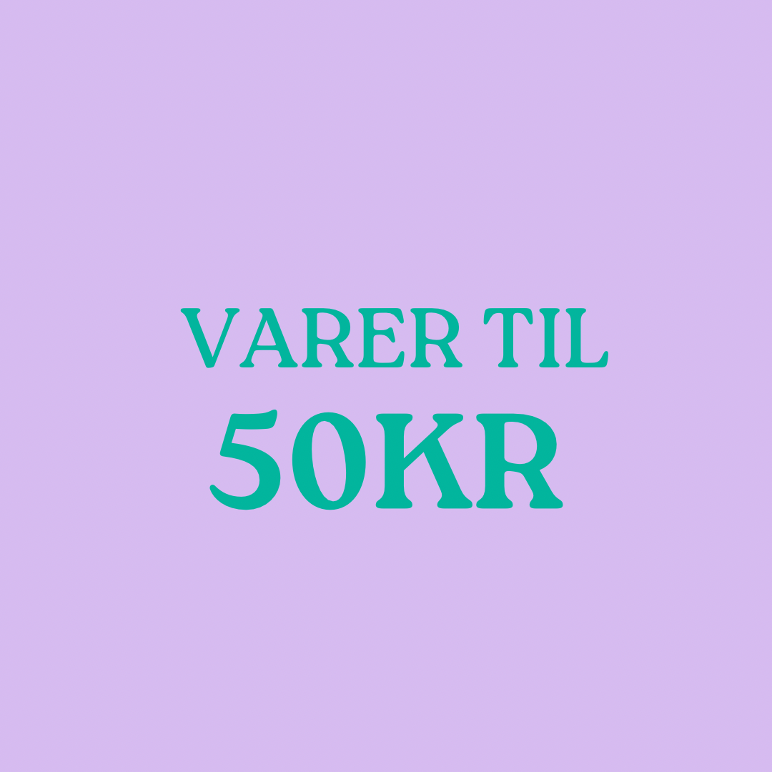 VARER TIL 50 KR