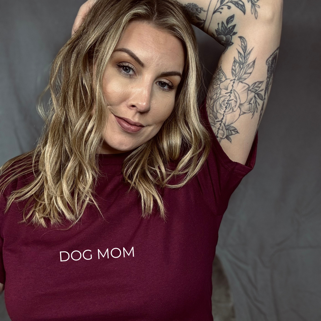 T skjorte - Dog mom