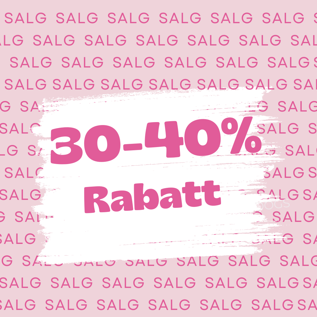 30-40% rabatt