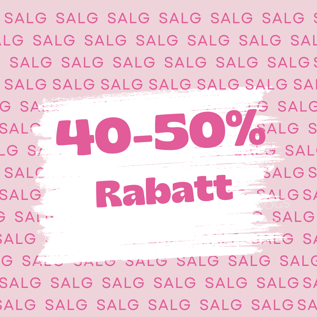 40-50% rabatt