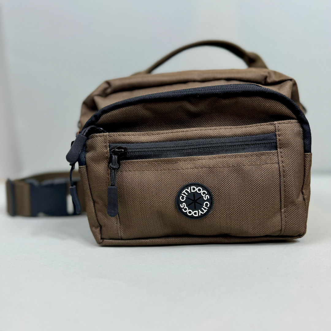 Dog Walking Bag - Sand